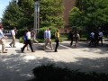 Albert Einstein College of Medicine Class of 2018 MDs walking to an event