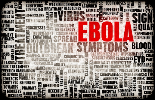 Words associated with Ebola virus