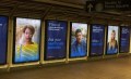 Ads for Vivitrol in Grand Central Terminal, New York City
