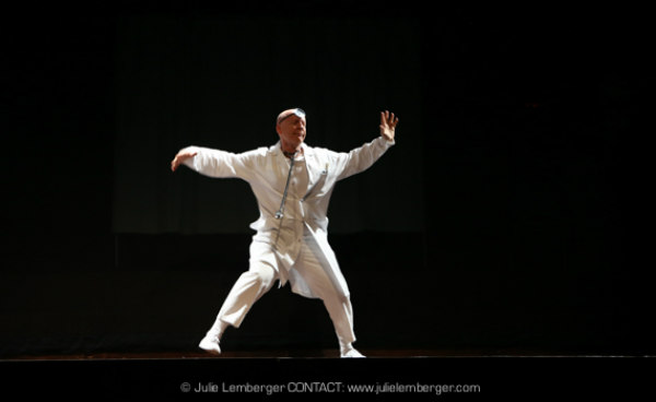 Peter Selwyn as a dancing doctor in "Grand Rounds" a dance by Tamar Rogoff at La Mama
